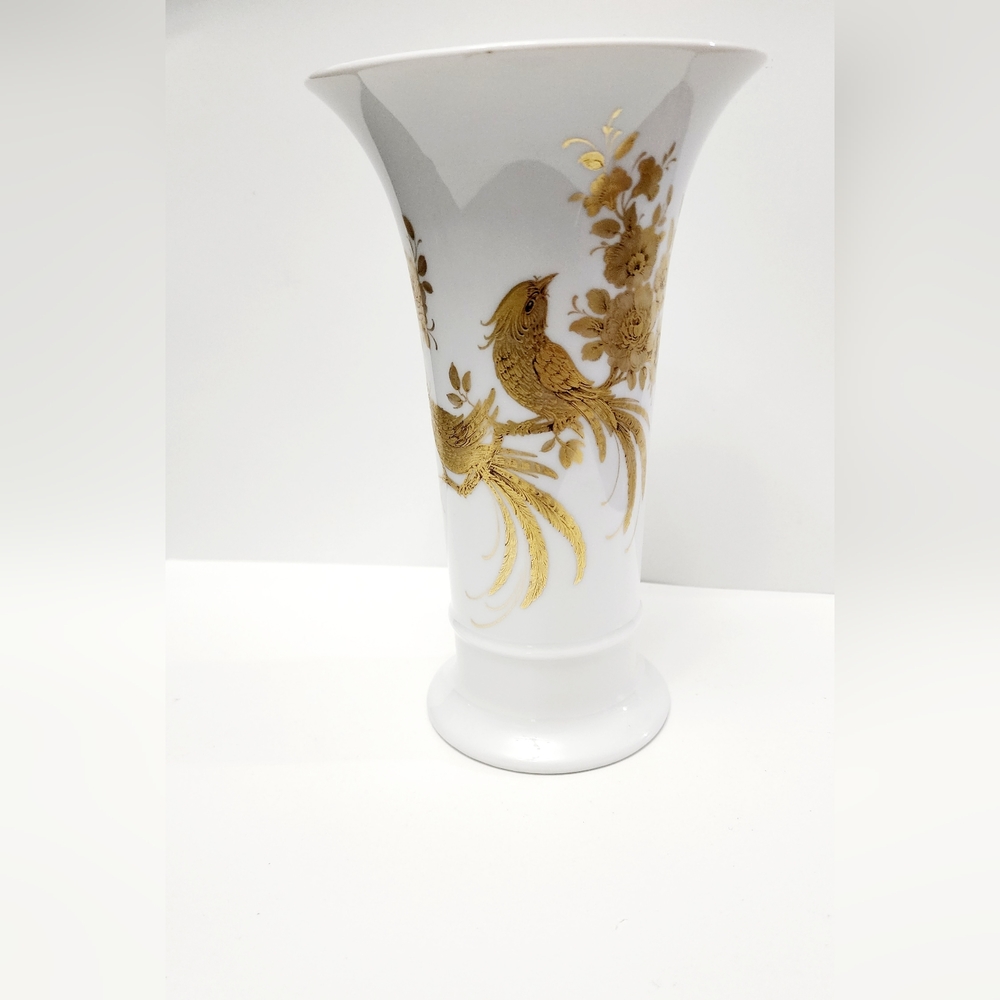 Alboth & kaiser Melody by K.Nossek Vase Table Vase Scattered Flowers Bird Decor